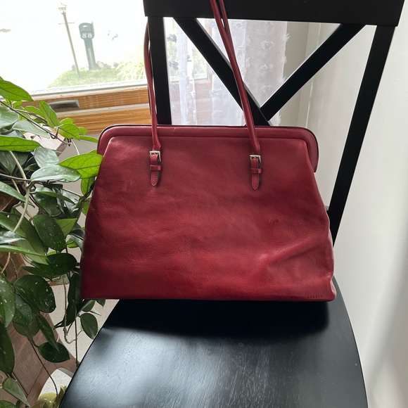 Wilson’s leather red tote, excellent condition ❗️ - Picture 2 of 9